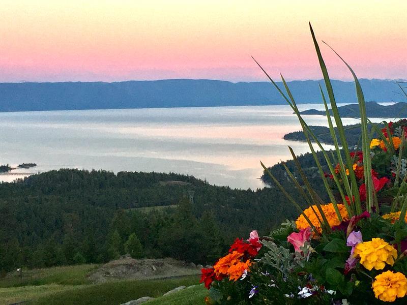 Coyote Bluff Estate Bed & Breakfast Somers Eksteriør bilde